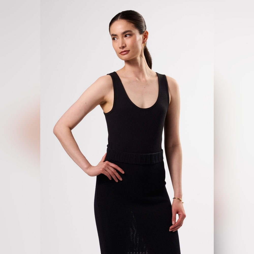 amour Vert Organic Cotton Modal Rib Bodysuit